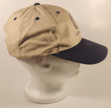 Composites One Beige and Black Snapback Trucker Cap Hat