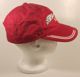 Budweiser Racing Proud Sponsor Bud Red Adjustable Velcro Strap Trucker Cap Hat