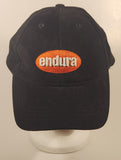 Endura Paint Black Adjustable Velcro Strap Trucker Cap Hat