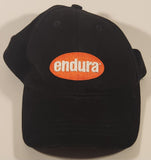 Endura Paint Black Adjustable Velcro Strap Trucker Cap Hat