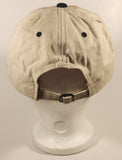 Yupoong V Cream and Black Adjustable Strap Trucker Cap Hat