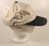 Yupoong V Cream and Black Adjustable Strap Trucker Cap Hat