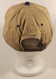 DIAB Tan and Dark Blue Adjustable Strap Trucker Cap Hat