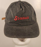 Status Dark Grey Adjustable Strap Trucker Cap Hat