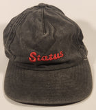 Status Dark Grey Adjustable Strap Trucker Cap Hat