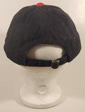ACI Alternative Cartage Inc. Black Red Trimmed Adjustable Strap Trucker Cap Hat