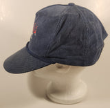 Coors Lights Dark Blue Corduroy Snapback Trucker Cap Hat