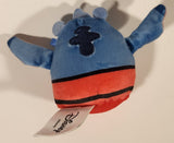 2023 Jazwares KellyToy Squishmallows Micromallow Disney Lilo & Stitch Alien Stitch 2 1/2" Stuffed Plush Toy