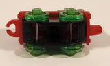 2014 Thomas & Friends Minis #3 Henry Flaming Lightning Bolt Pattern Green 2" Long Plastic Die Cast Toy Vehicle CGM30