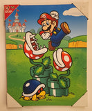 2021 Pyramid America Nintendo Super Mario 16" x 20" Canvas Wall Art Picture New in Package