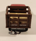 Liberty Classics Limited Edition Lennox Gire-Flo Torrid Zone Steel Furnace 1953 Jeep Delivery Truck Red Die Cast Toy Car Vehicle Coin Bank with Key
