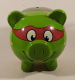 2014 FAB Starpoint Viacom TMNT Teenage Mutant Ninja Turtles Raphael Pig Piggy 8" Tall Ceramic Coin Bank
