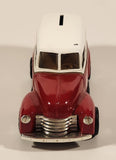 ERTL Lennox Air Conditioning and Heating 1950 Chevy Panel Van Delivery Truck Red and White Die Cast Toy Car Vehicle Coin Bank with Key