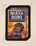 2006 Topps Wacky Packages Series 3 #33 Rasta Roni Dreadlock Hair Pasta Sticker Trading Card