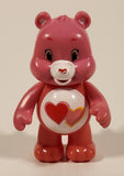 JP Just Play TCFC The Care Bears Love-A-Lot Bear Pink 3" Toy Figure