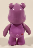 JP Just Play TCFC The Care Bears Rainbow Flower Harmony Bear Purple 3" Toy Figure