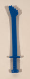 1991 Playmates TMNT Teenage Mutant Ninja Turtles Rock 'N Rollin' Classic Rocker Leonardo Blue Guitar Sword Action Figure Accessory
