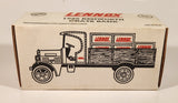 1993 ERTL Lennox 1925 Kenworth Crate Truck Red and White 1/25 Scale Die Cast Toy Car Vehicle Coin Bank New in Box