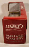 2007 Crown Premiums Lennox 1934 Ford Stake Bed Truck Red and White 1:24 Scale Die Cast Toy Car Vehicle New In Box