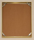 Vintage 1950 Westbank Frozen Food Lockers and Meat Market Peachland Westbank 11" x 13 1/2" x Framed Calendar