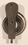Antique Cast Iron Clock Gong Coil and Base Possibly Sessions