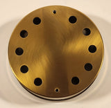 Vintage Airguide Relative Humidity Hygrometer Brass Metal Cased Weather Gauge Instrumentation