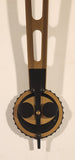 Vintage Mid-Century Schatz Elexacta Sun Sunburst Brass Clock Pendulum