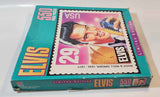 1992 Milton Bradley Elvis Limited Edition Rock & Roll Singer 1935-1977 Stamp Themed 18" x 24" 550 Piece Puzzle