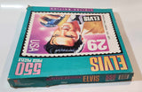 1992 Milton Bradley Elvis Limited Edition Rock & Roll Singer 1935-1977 Stamp Themed 18" x 24" 550 Piece Puzzle