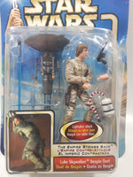 2002 Hasbro Star Wars The Empire Stricks Back Collection 1 Luke Skywalker Bespin Duel 4" Tall Toy Figure with Accessories New in Package