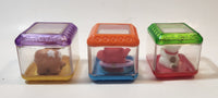 Fisher Price IncrediBlock Dog Cow Hippo Toys Set of 3