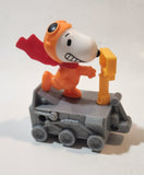 2019 McDonald's Peanuts #6 Snoopy NASA Space Buggy 3 1/2" Long Toy Figure Vehicle