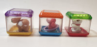 Fisher Price IncrediBlock Dog Cow Hippo Toys Set of 3