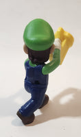 2022 McDonald's Nintendo Luigi with Flashlight 3" Tall Plastic Toy Figure