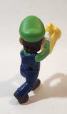 2022 McDonald's Nintendo Luigi with Flashlight 3" Tall Plastic Toy Figure