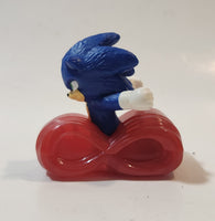 2022 McDonald's Sonic The Hedgehog 2 Movie Sonic 2 1/4" Tall Plastic Toy Figure