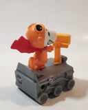 2019 McDonald's Peanuts #6 Snoopy NASA Space Buggy 3 1/2" Long Toy Figure Vehicle
