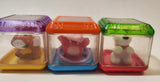 Fisher Price IncrediBlock Dog Cow Hippo Toys Set of 3