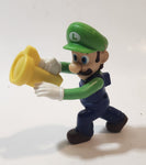 2022 McDonald's Nintendo Luigi with Flashlight 3" Tall Plastic Toy Figure