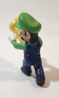 2022 McDonald's Nintendo Luigi with Flashlight 3" Tall Plastic Toy Figure