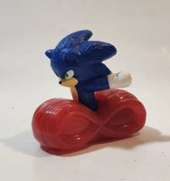 2022 McDonald's Sonic The Hedgehog 2 Movie Sonic 2 1/4" Tall Plastic Toy Figure