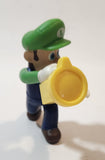 2022 McDonald's Nintendo Luigi with Flashlight 3" Tall Plastic Toy Figure