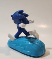 2022 McDonald's Sonic The Hedgehog 2 Movie Sonic 3" Tall Plastic Toy Figure