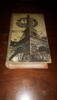 Collectible Paris Eiffel Tower Book Stash Box - Treasure Valley Antiques & Collectibles