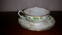 1899-1910 GDA France Limoges CH Field Haviland Frederick Buscombe Tea Cup & Saucer - Treasure Valley Antiques & Collectibles