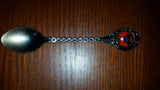 Vintage Antigua Flag Emblem Collectible Spoon - Treasure Valley Antiques & Collectibles