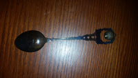 Vintage 1970s Silver Plated Deutschland Flower Bell Charm Collectible Spoon - Treasure Valley Antiques & Collectibles