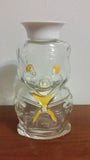 Vintage 1960s Andre Philippe Glass Sailor Bubblebath Piggy Coin Bank - Treasure Valley Antiques & Collectibles