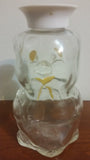 Vintage 1960s Andre Philippe Glass Sailor Bubblebath Piggy Coin Bank - Treasure Valley Antiques & Collectibles