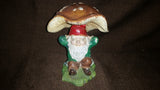 Vintage Dwarphy Products Gnome Under Mushroom - Treasure Valley Antiques & Collectibles